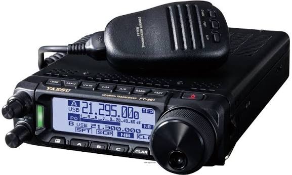 Yaesu FT891 HF/6Mtr Radio